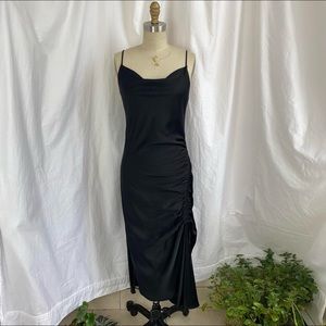 Zara silk dress 🖤